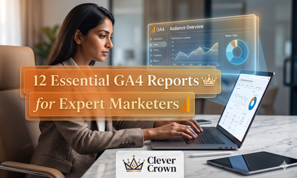 GA4 Report, Marketing Data, Analytics View